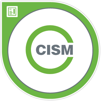 ISACA CISM badge